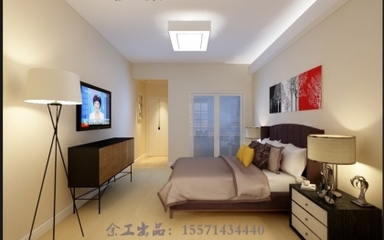 天麟汇景园3居室120.00平米装修效果图_找案例_十堰装修-十堰房产在线