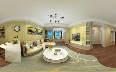 大学星城3居室100.00平米装修效果图_找案例_十堰装修-十堰房产在线