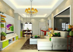 十堰现代简约客厅装修效果图 营造简约优雅的现代生活空间